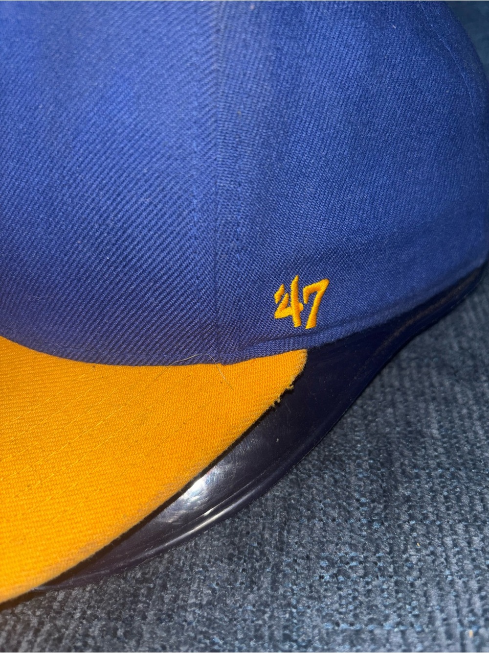 Vintage 90s 47 COOPERSTOWN COLLECTION SEATTLE MARINERS Snapback Cap Hat - Picture 4 of 9